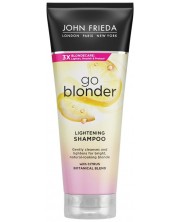 John Frieda Go Blonder Изсветляващ шампоан, 250 ml