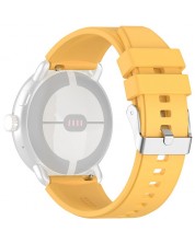 Каишка Techsuit - W026, Galaxy Watch/Huawei Watch, 22 mm, жълта