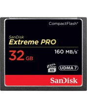 Карта памет SanDisk - Extreme PRO, 32GB, CF -1