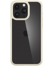 Калъф Spigen - Ultra Hybrid, iPhone 15 Pro, Sand Beige -1