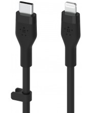 Кабел Belkin - Boost Charge, USB-C/Lightning, 1 m, черен