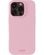 Калъф Holdit - Silicone, iPhone 16 Pro, розов -1