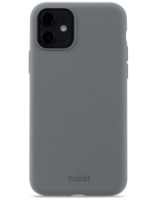 Калъф Holdit - Silicone, iPhone 11, Space Gray