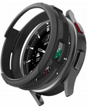Калъф Spigen - Liquid Air, Galaxy Watch6 Classic, 47 mm, черен -1