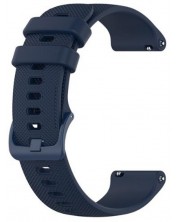 Каишка Techsuit - W006, Galaxy Watch/Huawei Watch, 20 mm, синя -1