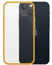 Калъф PanzerGlass - ClearCase, iPhone 13 mini, прозрачен/оранжев -1