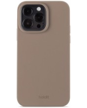 Калъф Holdit - Silicone, iPhone 15 Pro Max, кафяв -1