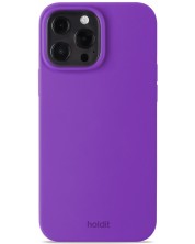 Калъф Holdit - Silicone, iPhone 13 Pro Max, лилав -1