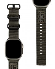 Каишка UAG - Nato, Apple Watch 1-8/Ultra/SE, 42/44/45/49 mm, зелена -1