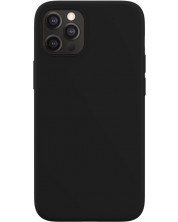 Калъф Next One - Silicon MagSafe, iPhone 12/12 Pro, черен