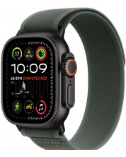 Каишка Apple - Trail Loop Black Titanium M/L, Apple Watch, 49 mm, Green -1