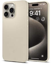 Калъф Spigen - Thin Fit, iPhone 15 Pro Max, Mute Beige