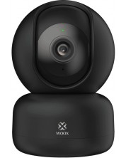 Камера Woox - R4040 Smart PTZ, 360°, черна -1