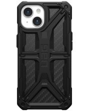 Калъф UAG - Monarch, iPhone 15, Carbon Fiber
