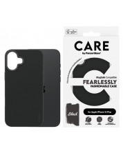 Калъф CARE - Fashionable, iPhone 16 Plus, черен -1