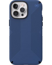 Калъф Speck - Presidio 2 Grip, iPhone 13 Pro Max, син