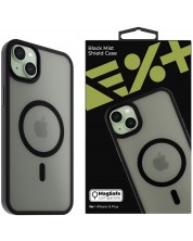 Калъф Next One - Black Mist Shield MagSafe, iPhone 15 Plus, черен