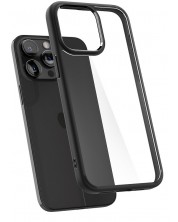 Калъф Spigen - Crystal Hybrid Matte, iPhone 15 Pro Max, черен -1