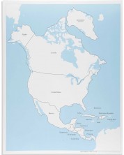 Карта на Северна Америка Smart Baby