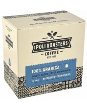 Кафе капсули Poli Roasters - Nespresso 100% Arabica, 10 броя