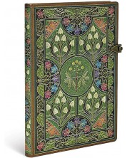  Календар-бележник Paperblanks Poetry in Bloom - Midi, 13 x 18 cm, 72 листа, 2024