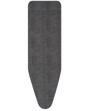 Калъф за дъска за гладене Brabantia - Denim Black, C 124 x 45 х 0.8 cm -1