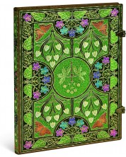  Календар-бележник Paperblanks Poetry in Bloom - Ultra, 18 x 23 cm, 72 листа, 2024 -1