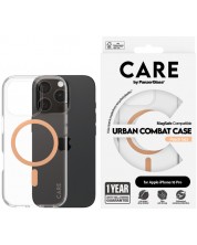 Калъф CARE - Urban Combat Peachy MagSafe, iPhone 16 Pro, прозрачен -1