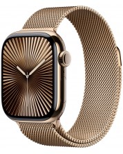 Каишка Apple - Milanese Loop, Apple Watch, 42 mm, Gold -1