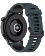 Каишка Techsuit - W002, Galaxy Watch/Huawei Watch, 20 mm, тъмносиня