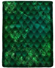 Калъф за книга Dragon treasure - Emerald Green -1