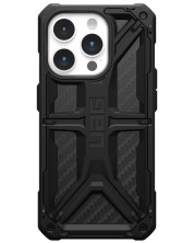 Калъф UAG - Monarch, iPhone 15 Pro, Carbon Fiber -1