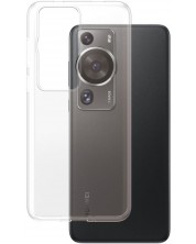 Калъф Safe - Silicone, Huawei P60 Pro, прозрачен -1