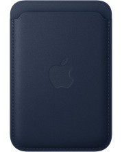 Калъф Apple - FineWoven Wallet, iPhone, MagSafe, Deep Blue -1