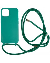 Калъф Mobile Origin - Lanyard, iPhone 14, Dark Green