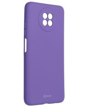 Калъф Roar - Colorful Jelly, Redmi Note 9 5G, лилав