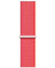 Каишка за часовник Apple - Sport Loop, 45 mm, червена