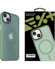 Калъф Next One - Pistachio Mist Shield MagSafe, iPhone 14, зелен -1