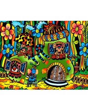 Картина за оцветяване ColorVelvet - Мишки, 47 х 35 cm