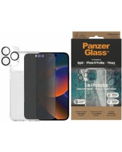 Калъф и протектори PanzerGlass - Privacy 3-in-1 Protection, iPhone 14 Pro Max -1