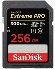 Карта памет SanDisk - Extreme PRO, 256GB, SDXC, Class10 -1