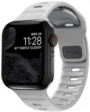 Каишка Nomad - Sport M/L, Apple Watch 1-8/Ultra/SE, сива