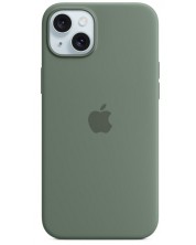 Калъф Apple - Silicone MagSafe, iPhone 15 Plus, Cypress