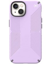 Калъф Speck - Presidio 2 Grip, iPhone 14, лилав