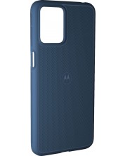 Калъф Motorola - Premium Soft, Moto G32, син -1