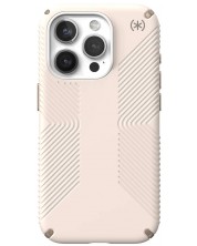 Калъф Speck - Presidio 2 Grip, iPhone 15 Pro, бежов