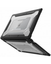 Калъф за лаптоп Spigen - Rugged Armor, MacBook Pro 14, черен -1