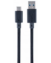 Кабел Nacon - Charge & Data, USB-C Braided Cable, 3 m (PS5)