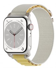 Каишка Next One - Adventure Loop, Apple Watch, 41 mm, бяла/жълта