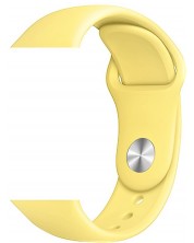 Каишка Trender - Silicone, Apple Watch, 44/45 mm, жълта -1
